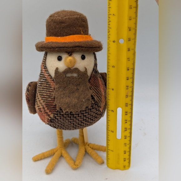 Target 2017 Featherly Friends Copper Thanksgiving Fall Bird - Picture 10 of 10